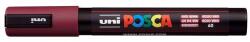 uni Dekormarker, 1, 8-2, 5 mm, UNI "Posca PC-5M", vörösbor (TUPC5MVB) - tonerprint