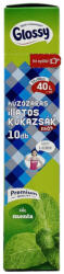 Glossy húzózáras illatos erős kukazsák 40L 53x60cm - Menta - 10db