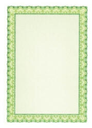 APLI Oklevélpapír, A4, 115 g, APLI, smaragdzöld (11969)