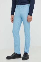 Tommy Hilfiger nadrág férfi, bézs, testhezálló - kék 30/32