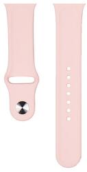 DEVIA DELUXE SPORT pótszíj (egyedi méret, szilikon, állítható) RÓZSASZÍN Apple Watch Series 4 44mm, Apple Watch Series 5 44mm, Apple Watch Series 1 42mm, Apple Watch Series 2 42mm, Apple Watch (GP-139935)