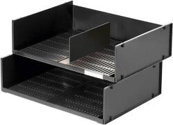 DURABLE Irattálca, műanyag, fekvő, A3, DURABLE Optimo , fekete (1700786058) - fodicoaruhaz