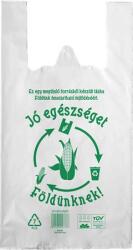  Ingvállas tasak, lebomló, 24x45x0, 15 cm Jó egészséget Földünknek (PLAINGPRKKUK212599) - fodicoaruhaz