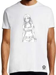 Magnolion Manga lány v4 póló