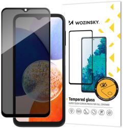 Wozinsky Privacy Glass Edzett védőüveg Samsung Galaxy A14 5G/Galaxy A14 telefonra - Fekete KP26349
