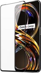 Dux Ducis 10D Edzett védőüveg Realme 8i telefonhoz - Fekete KP24295