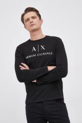 Giorgio Armani hosszú ujjú fekete, férfi, nyomott mintás - fekete L