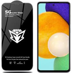 Izmael SG Super védőüveg Samsung Galaxy A53 5G/Galaxy A52 5G/Galaxy A52 4G/Galaxy A52s 5G/Galaxy A51 telefonra - Fekete KP24128
