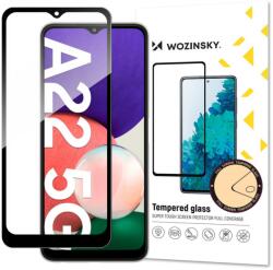 Wozinsky edzett védőüveg a Samsung Galaxy A22 5G telefonhoz - Fekete KP9849