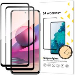 Wozinsky 2x Wozinsky edzett üveg Xiaomi Redmi Note 10 4G/Redmi Note 10S/Redmi Note 11 Global/Redmi Note 11S telefonra - Fekete KP29753