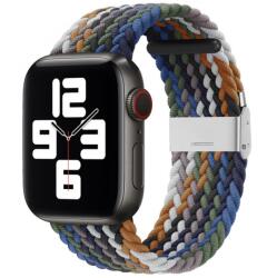 Techsuit Cserélhető szíj az Apple Watch 1/2/3/4/5/6/7/8/9/SE/SE 2 (38/40/41mm) okosórára - Multiszínű 1 KP31291