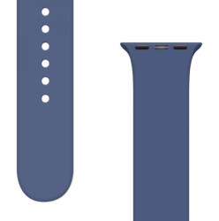 IZMAEL. eu APS szilikon pótszíj Apple Watch Ultra/8/7/6/5/4/3/2/SE (49/45/44/42mm) okosórára - Kék KP25123