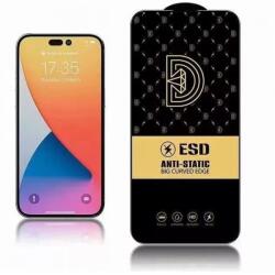 Izmael Gold Diamond antisztatikus edzett védőüveg Apple iPhone XR/iPhone 11 telefonra - Fekete KP24207