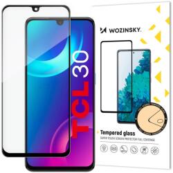 Wozinsky edzett védőüveg a TCL 30 telefonhoz - Fekete KP24280