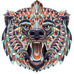 HARAHU Fa puzzle-Bear/S KP21930