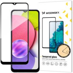 Wozinsky edzett védőüveg a Samsung Galaxy A03s telefonhoz - Fekete KP22120