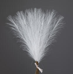 Valex Decor Ezüstös metál pampafű köteg, 20 szál, 45cm magas - Fehér (AF101-01)