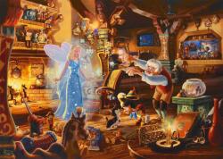 Schmidt Spiele - Puzzle Thomas Kinkade: Disney: Pinocchio - 1 000 piese Puzzle