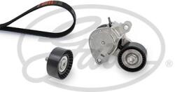 GATES Set curea transmisie cu caneluri GATES Micro-V® K016PK1715 (K016PK1715)