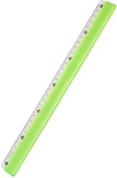 Keyroad Vonalzó 30 cm, fém skálával Keyroad Colour Bar vegyes színek (38535) - papirtmost