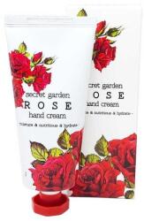 Jigott Крем за ръце с роза растителни екстракти и бета-глюкан Jigott Secret Garden Rose Hand Cream (SNP281969)
