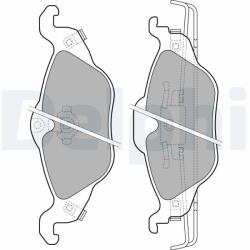 DELPHI set placute frana, frana disc DELPHI LP1673 - piesa-auto