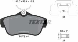 TEXTAR set placute frana, frana disc TEXTAR 2457801 - piesa-auto