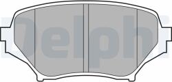 DELPHI set placute frana, frana disc DELPHI LP2026 - piesa-auto