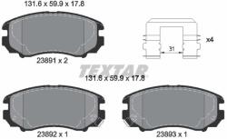 TEXTAR set placute frana, frana disc TEXTAR 2389105 - piesa-auto