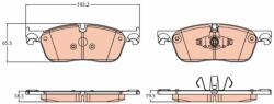 TRW set placute frana, frana disc TRW GDB2100 - piesa-auto