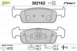 VALEO set placute frana, frana disc VALEO 302162 - piesa-auto