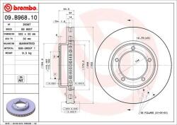 BREMBO Bre-09. B968.11