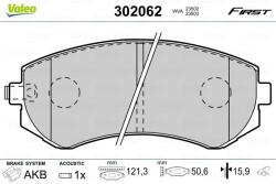 VALEO set placute frana, frana disc VALEO 302062 - piesa-auto