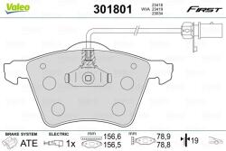 VALEO set placute frana, frana disc VALEO 301801 - piesa-auto