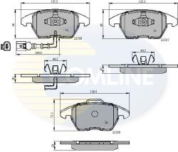 COMLINE set placute frana, frana disc COMLINE CBP11224 - piesa-auto