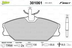 VALEO set placute frana, frana disc VALEO 301061 - piesa-auto