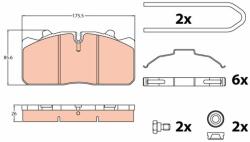 TRW set placute frana, frana disc TRW GDB5069 - piesa-auto