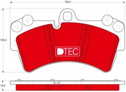 TRW set placute frana, frana disc TRW GDB1548DTE - piesa-auto