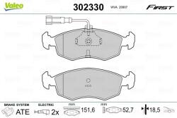 VALEO set placute frana, frana disc VALEO 302330 - piesa-auto