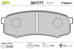 VALEO set placute frana, frana disc VALEO 301777 - piesa-auto