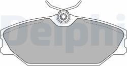 DELPHI set placute frana, frana disc DELPHI LP1744 - piesa-auto