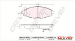 Dr! ve+ set placute frana, frana disc Dr! ve+ DP1010.10. 0104 - automobilus