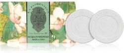 La Florentina Fresh Magnolia Sculpted Soap Sapun natural magnolie 2x115 g