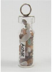  Ezoterikus üveg medál - Achát