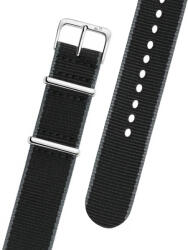 Morellato Curea gri cu negru din material textil Morellato Band 3972A74.806 M 18 mm