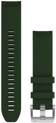 Garmin Curea Garmin MARQ, silicon, verde, cataramă argintie