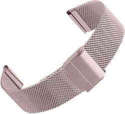 Colmi Univerzális Fém szíj 22mm - Rózsaszín (STRAP BRACELET ROSE PINK) - bestmarkt