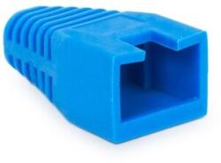 Rülstein 05287KE RJ45 8P8C moduláris dugókhoz kék 100db "sima" törésgátló (05287KE)