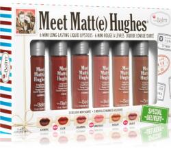 theBalm Meet Matt(e) Hughes Mini Kit Special Delivery folyékony rúzs szett