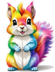 OM CO. LTD Óriás fa puzzle, kirakó - Mókus